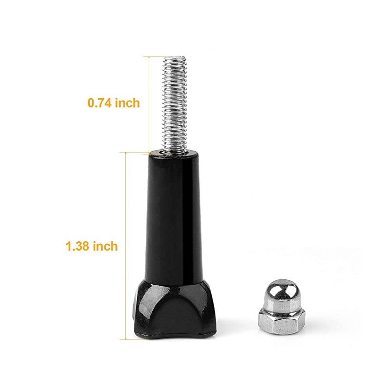 Tripod Adapter Mount,  Adapter Screw 1/4"-20 Camera Mount 1 4 Compatible with Gopro Hero 7 5 6 4 3 3+ 3 2 1 with Thumb Screw for Mounting System, Action Camera, Mount Accessory