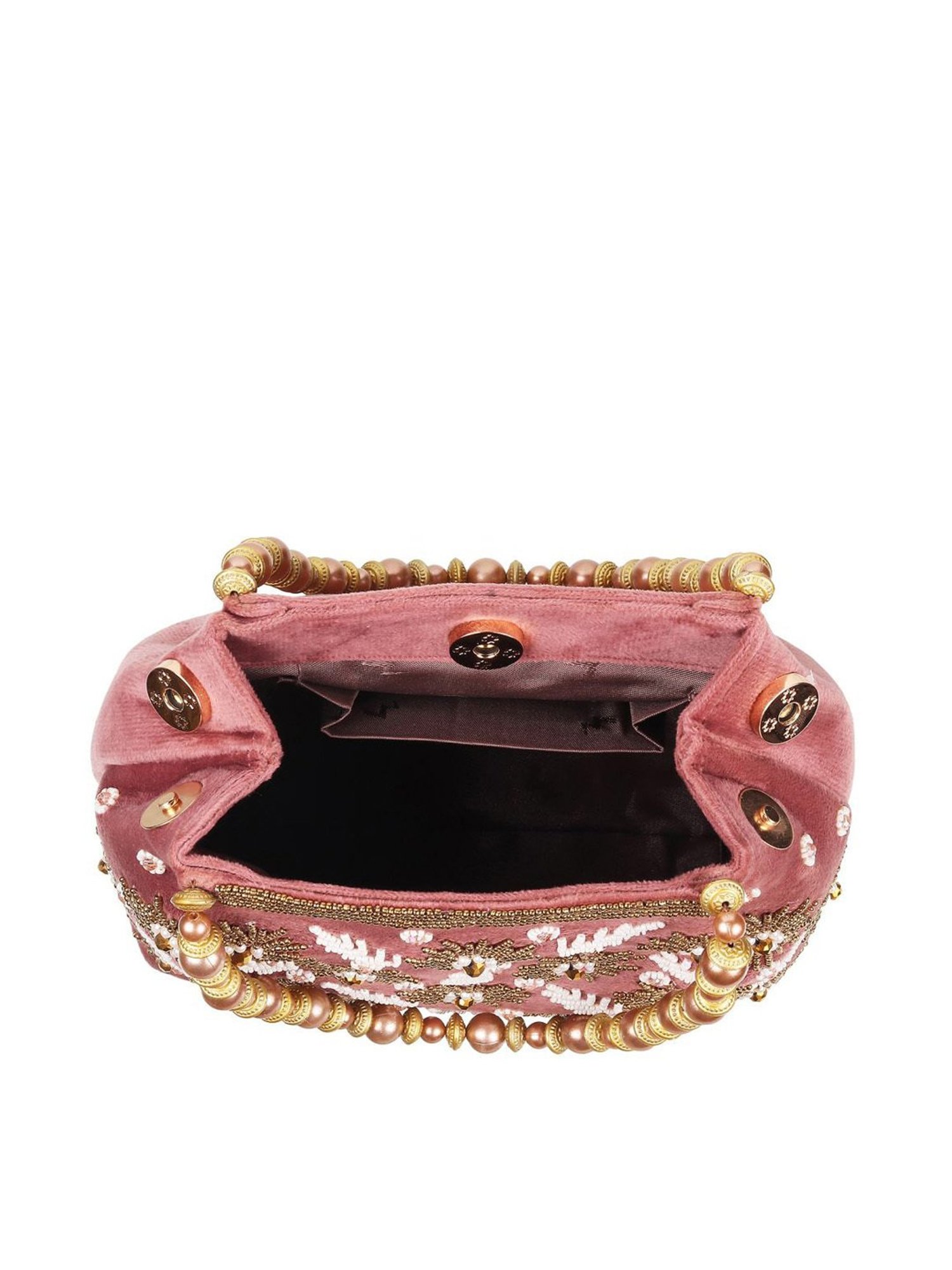 Call It Spring Silver Embellished Potli