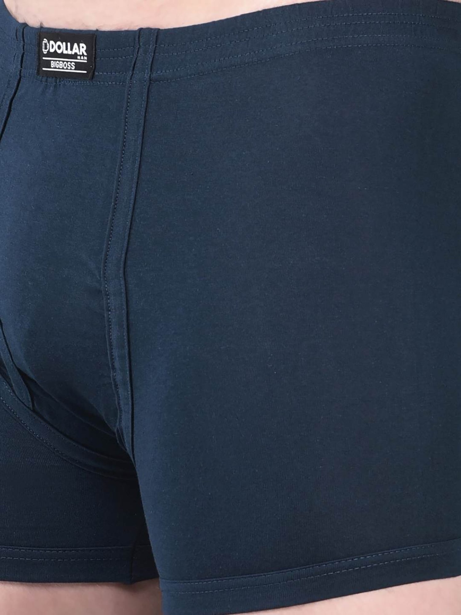 Dollar Bigboss Assorted Cotton Regular Fit Trunks - Pack Of 2