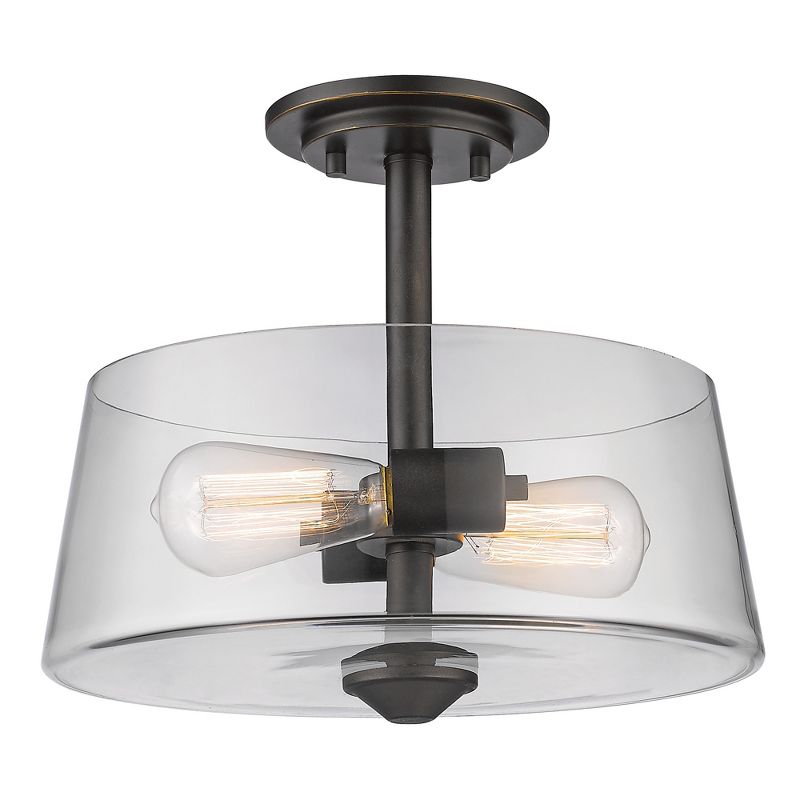 10" Ceiling Light Semi-Flush Mount Olde Bronze - Z-Lite