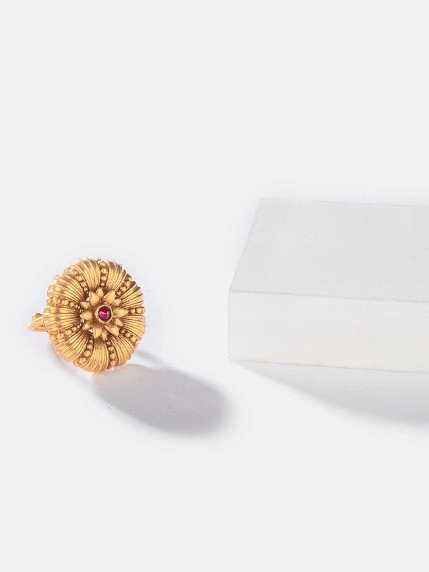 925 Silver 1 Carat American Diamond Classic Halo Engagement Ring for Women & Girls