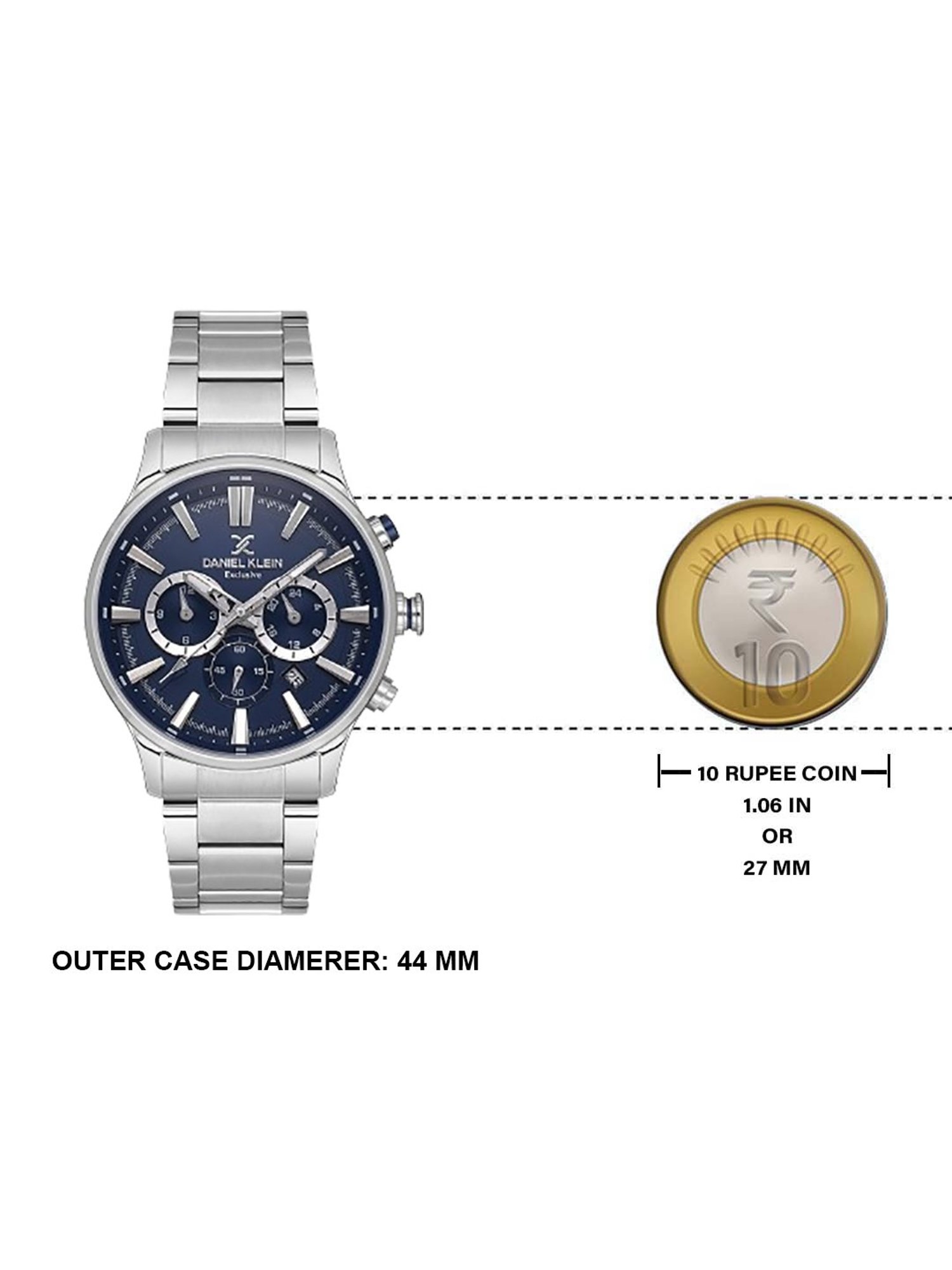 Daniel Klein DK.1.13643-2 Chronograph Watch for Men