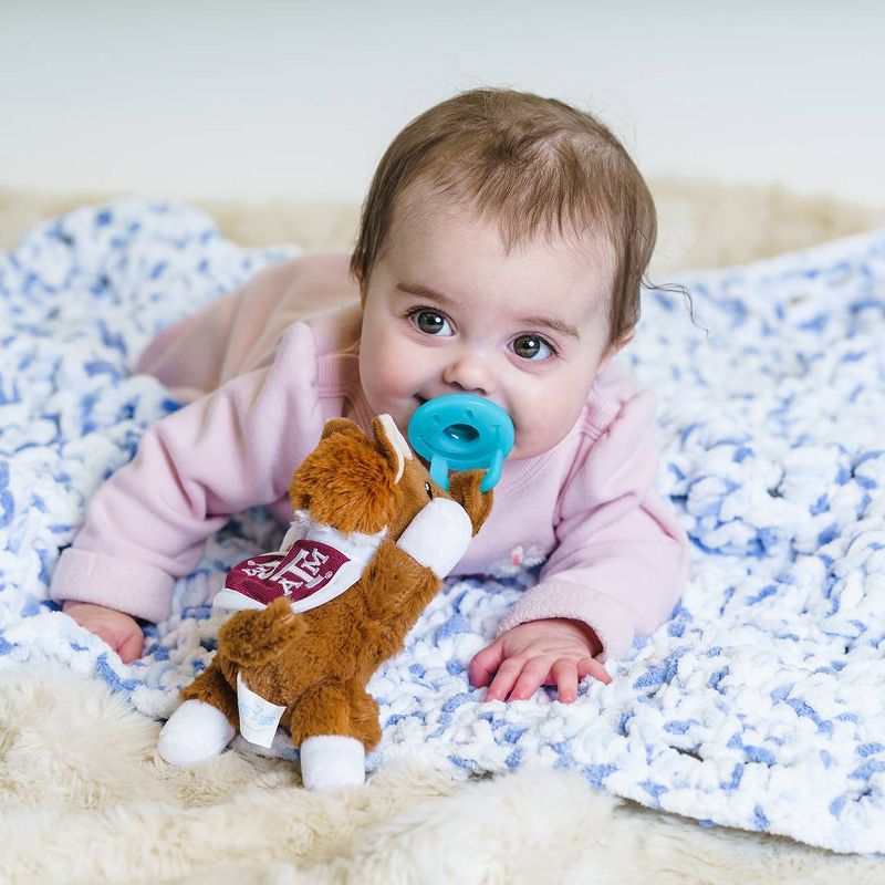Gamezies Texas A&M University Mascot - Reveille Pacifier Toy