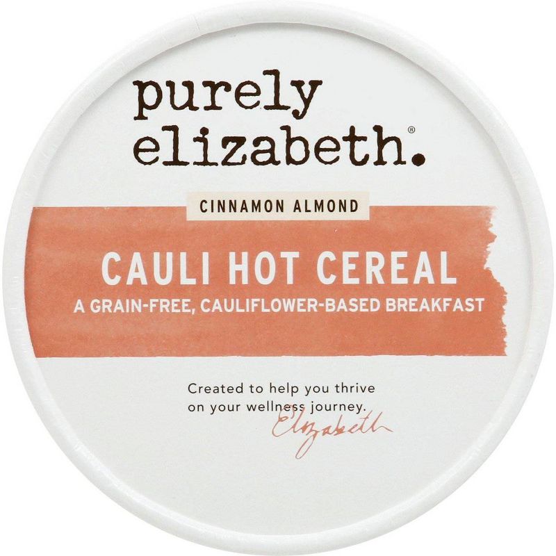 Purely Elizabeth Cauliflower Hot Cereal Cup - Cinnamon Almond