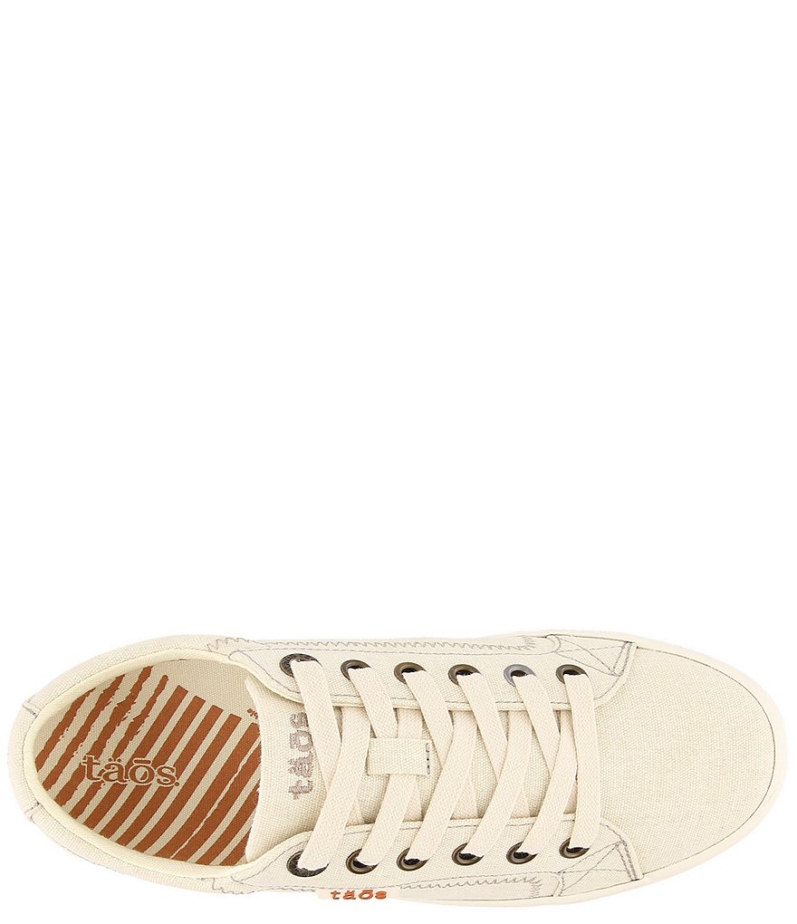 Taos Footwear Star Washed Canvas Lace-Up Sneakers