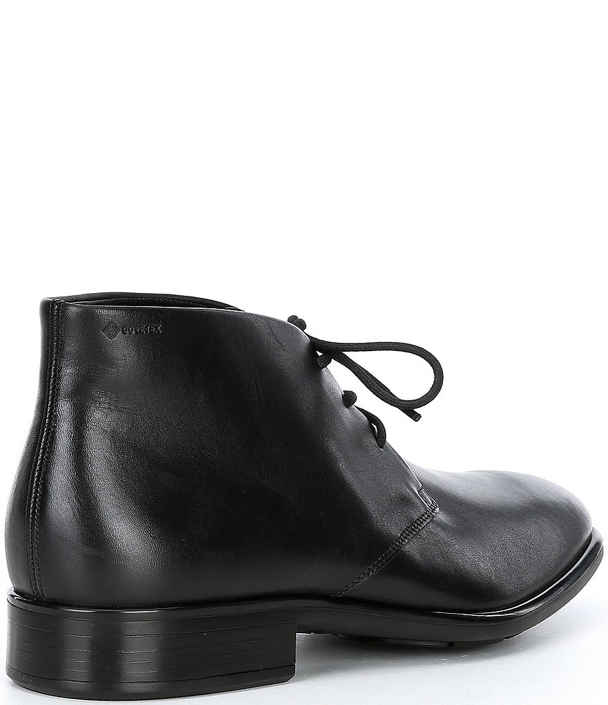 ECCO Men's Citytray GTX Waterproof Lace-Up Chukka Boots