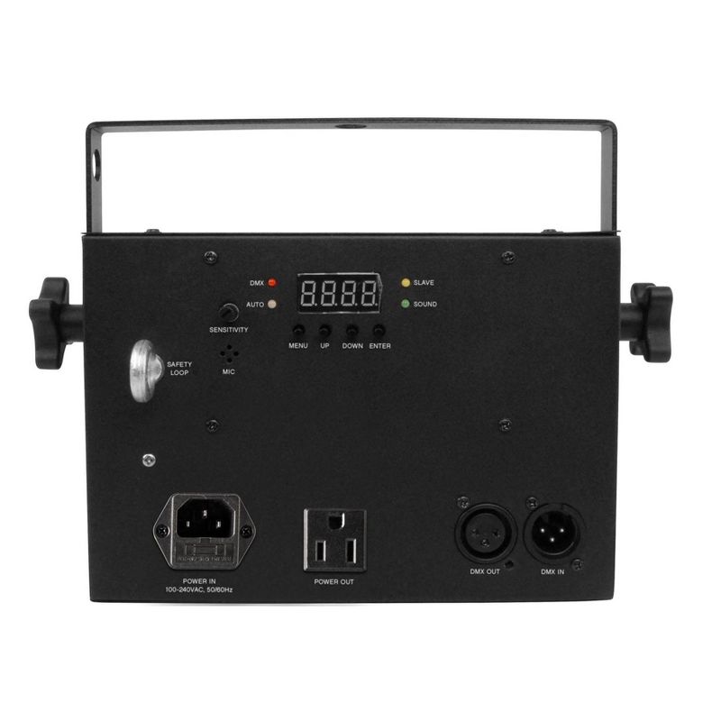 Chauvet DJ Multi-Effect Beam Light w/ Laser & Strobe, LED Light Case (2 Pack)