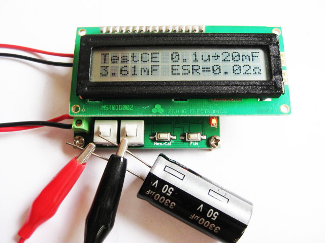 WWH-1pc LC200 multifunction precision capacitance and inductance table LC meter ESR