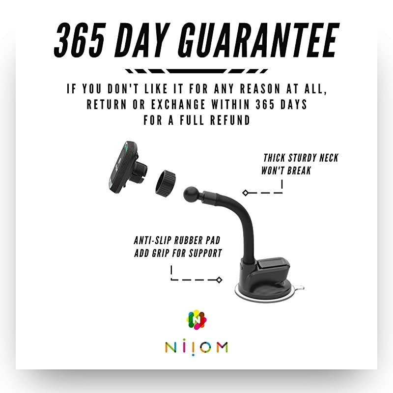 Cell Phone Holder Mount for Car ic w Super Stick Suction Cup for Dashboard or Windshield All Cellphone Models iPhone X 8 7 6 6S Galaxy S7 S8 Edge Google Pixel HTC One