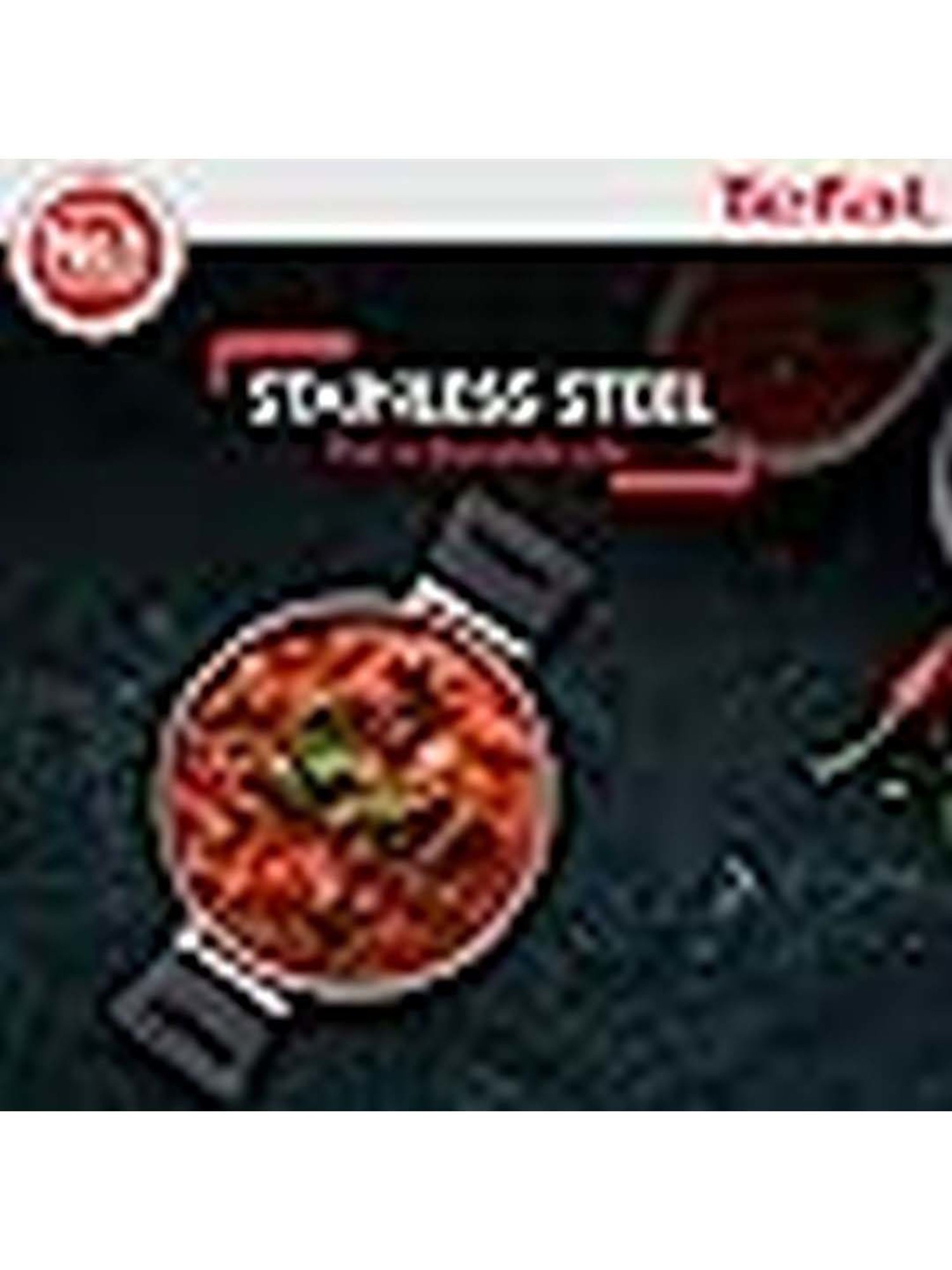 Tefal Super Cook Plus Brown Aluminium 20 cm Non Stick Stew Pot With Lid (3.8 L)