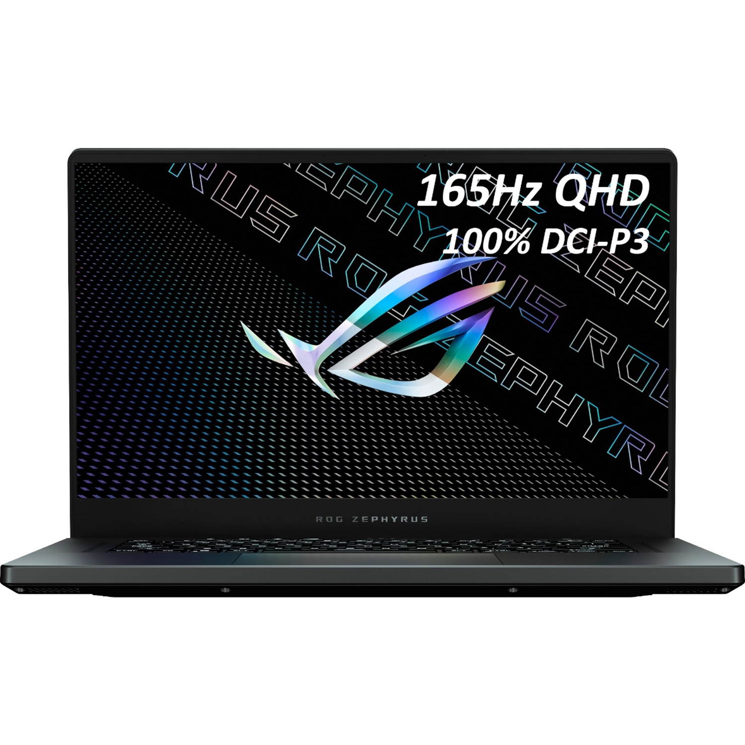 ASUS ROG Zephyrus Gaming Laptop,165Hz 3ms WQHD 15.6" Display,AMD Ryzen 9, GeForce RTX 3070 8GB GDDR6, 16GB RAM, 2TB SSD, USB-C, Backlit KB, WiFi 6, RJ-45 Ethernet, Win 10