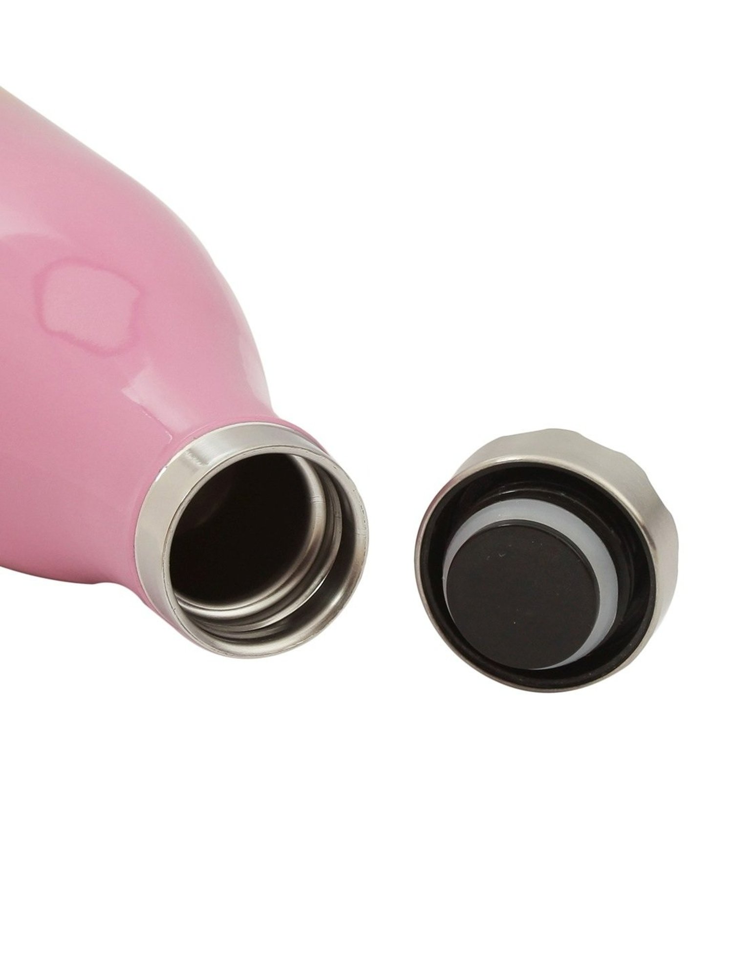 Milton PRUDENT Pink Stainless Steel Hot & Cold Water Bottle (820ml)