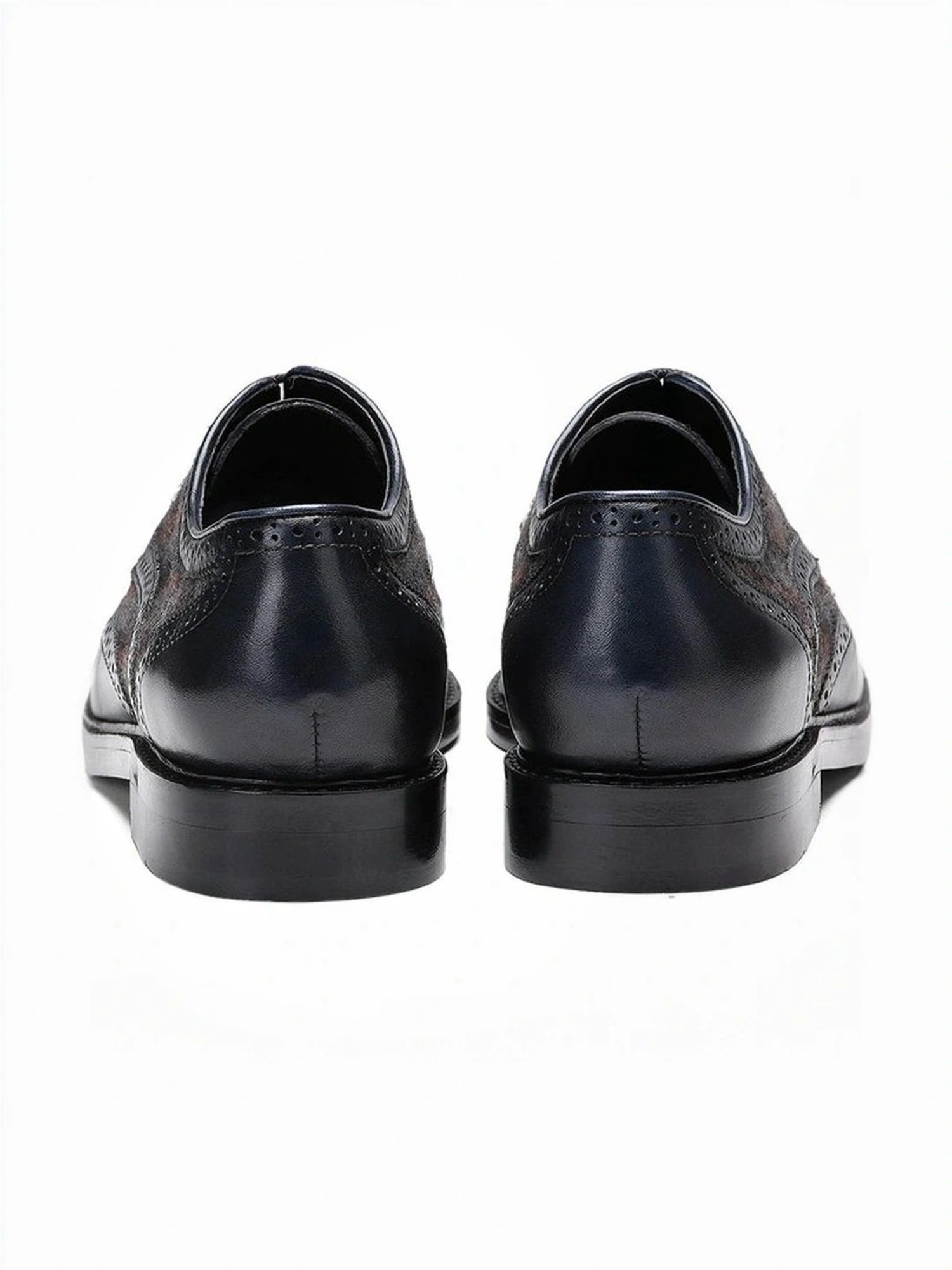 Saint G Men's Faustin Navy Brogue Shoes