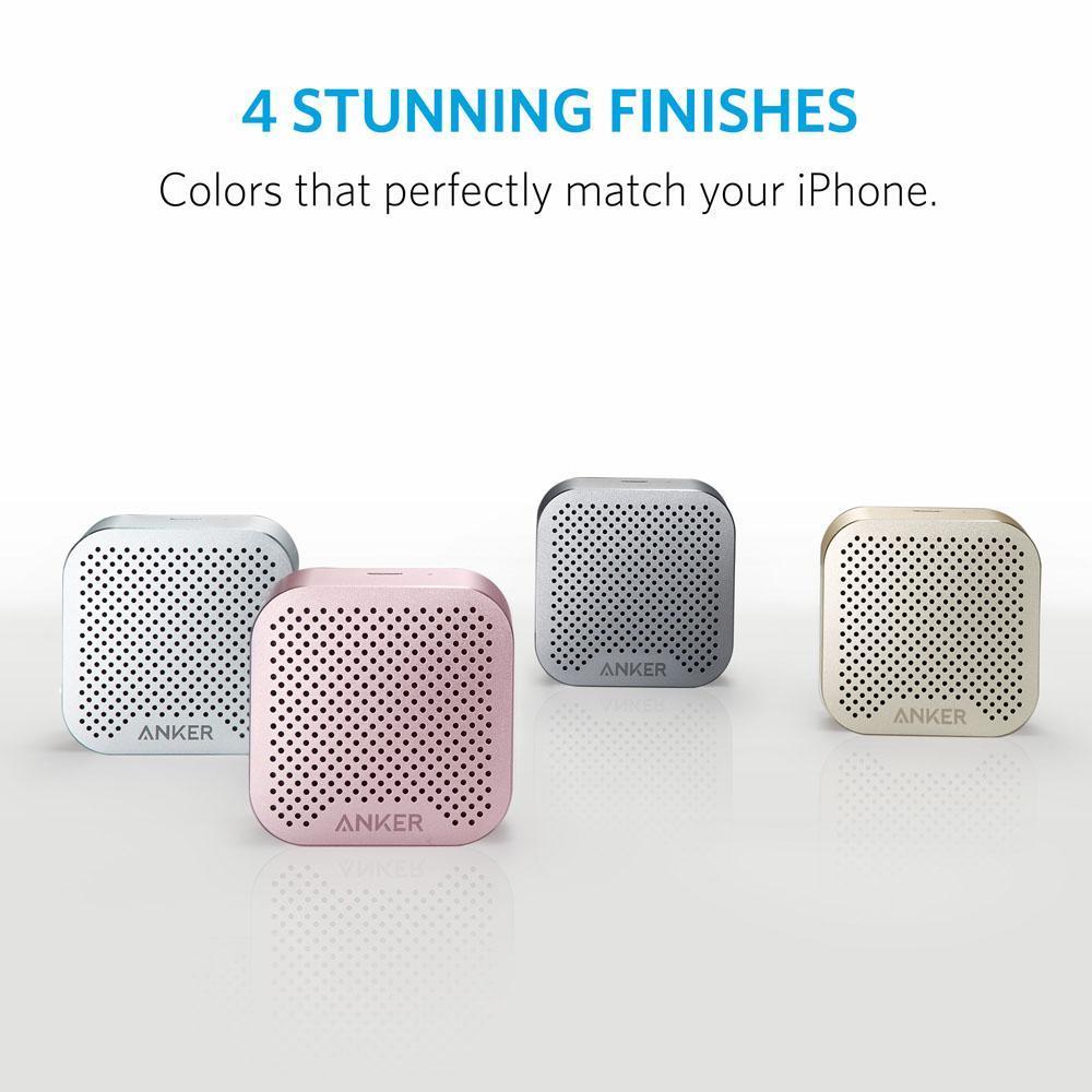 Anker Bluetooth Wireless Speaker with Big Sound and Hands-Free Calling - Gray