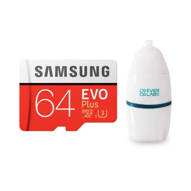 Samsung Electronics microSD MB-MC64GA USB Reader- 64GB