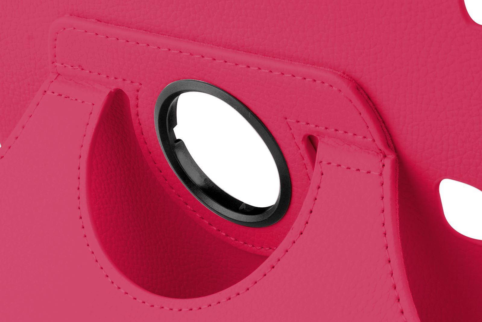 Hellfire Trading PU Leather Case 360 Rotating for Samsung Galaxy Tab A 8 T350 8" - Purple