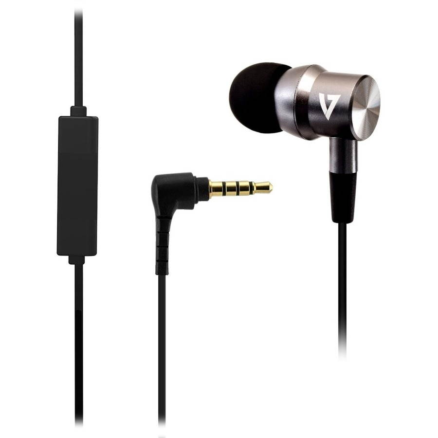 ALUM STEREO EARBUDS INLINE MIC