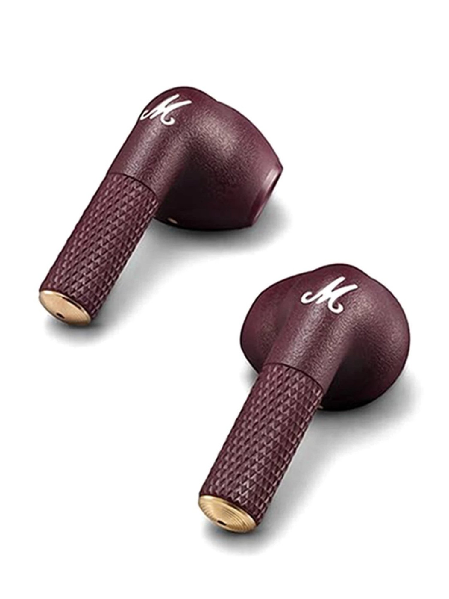 Marshall Minor III Bluetooth in-Ear Earbuds with 25 Hrs Playtime (Burgundy, True Wireless)