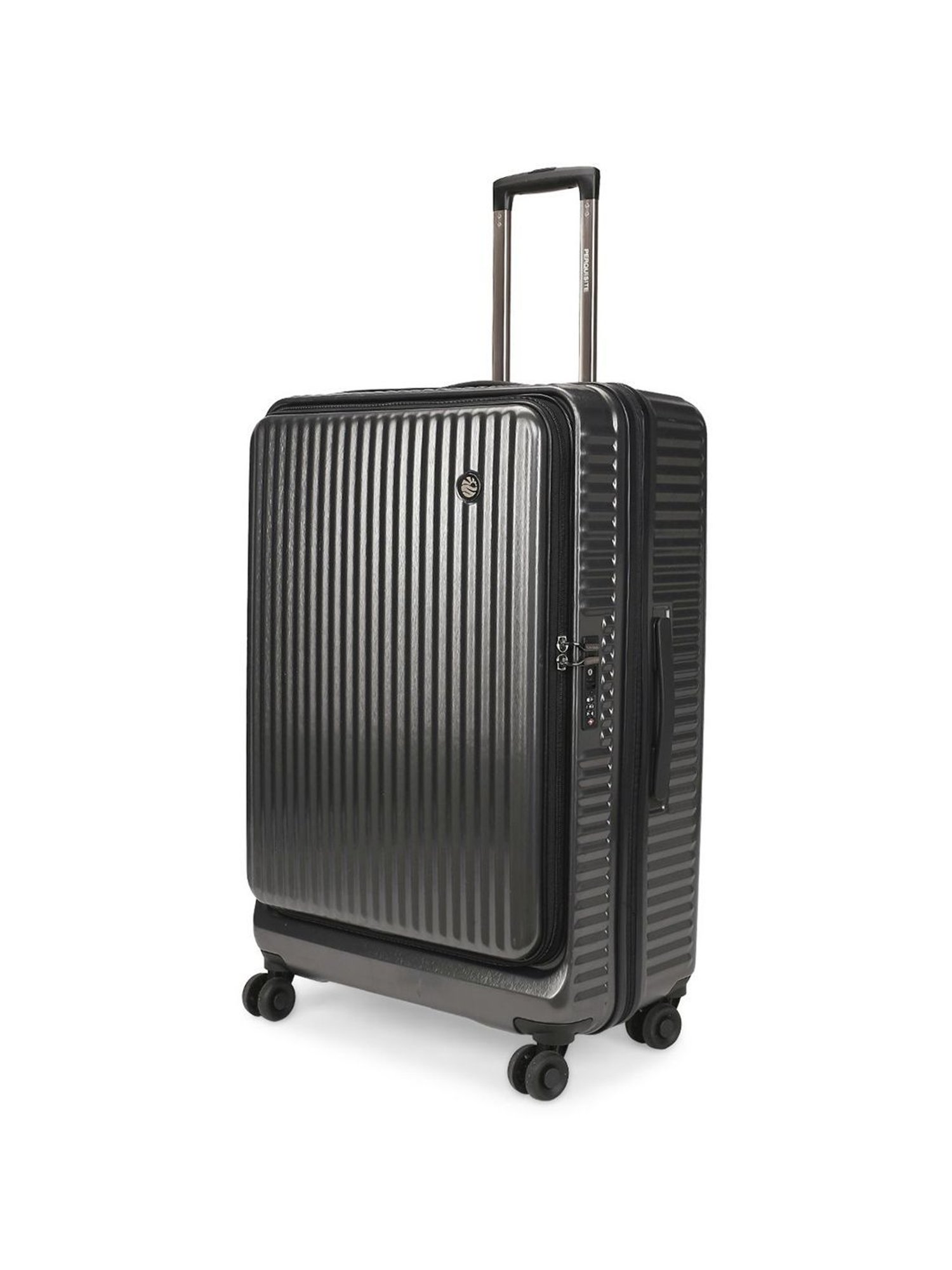 Perquisite Y2K Luxe Range Dark Grey Hard 28" Large Luggage