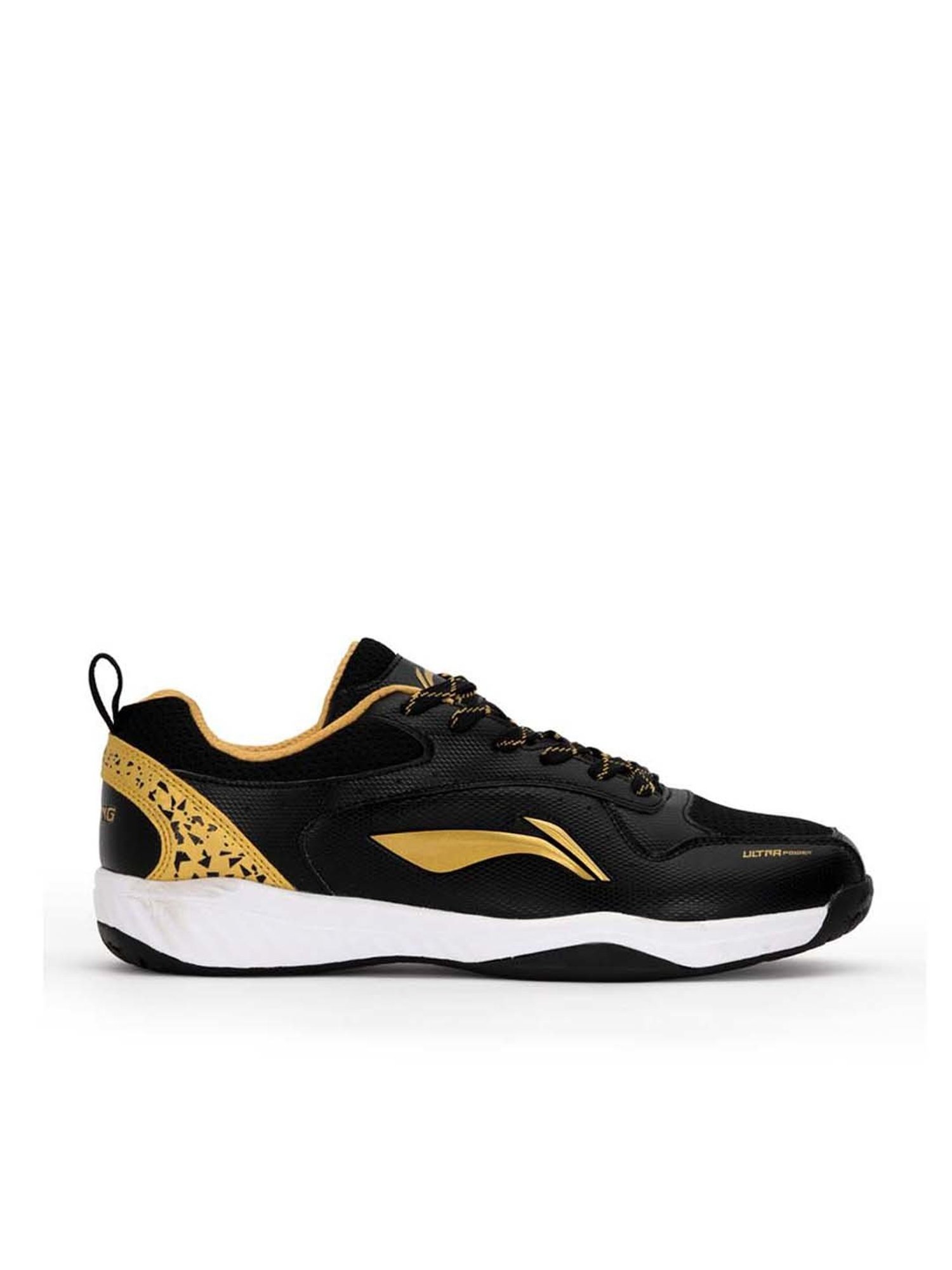Li-Ning Men's Ultra Power Black Indoor Court Shoes