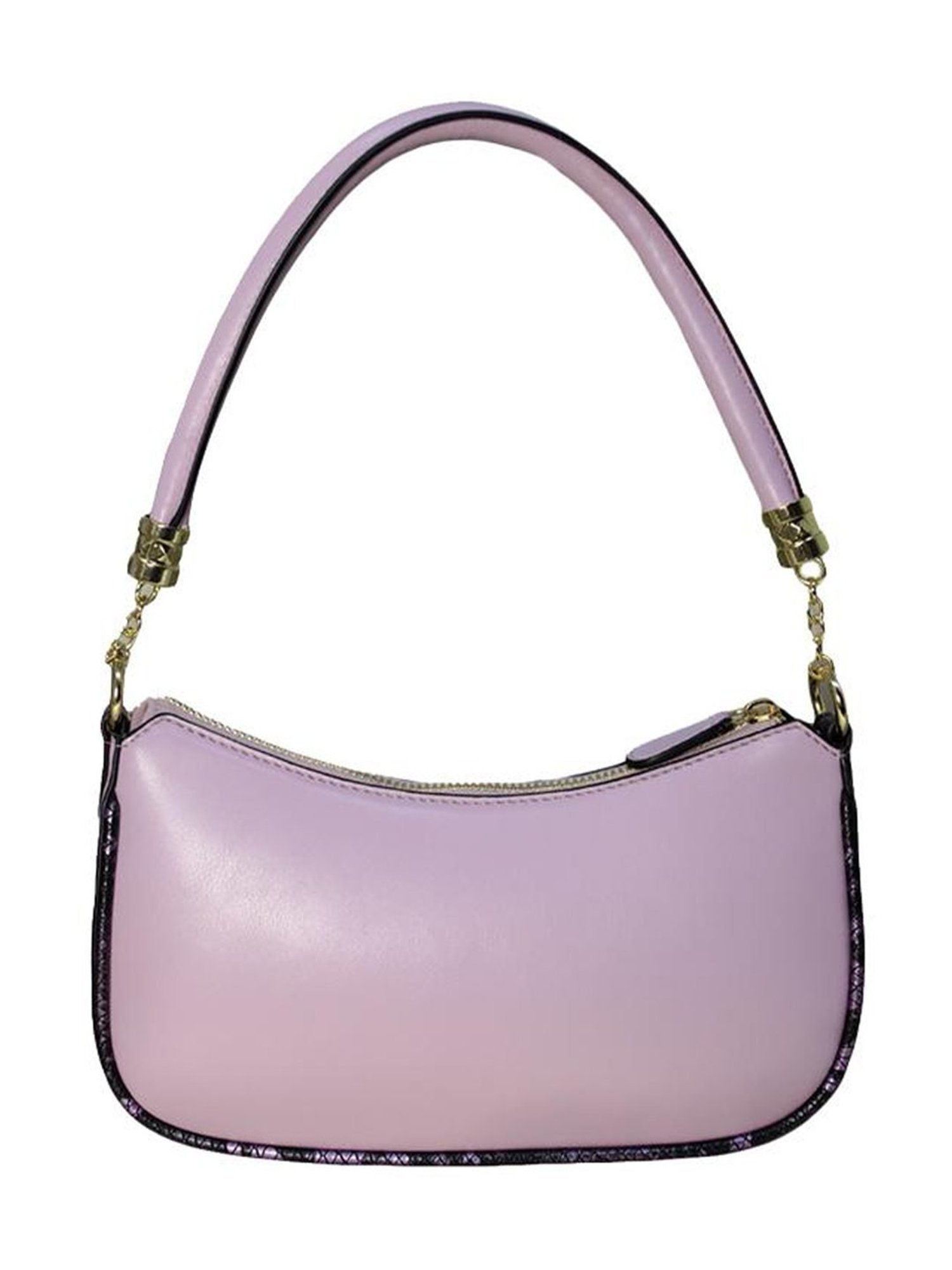 BELWABA Purple Textured Medium Shoulder Bag