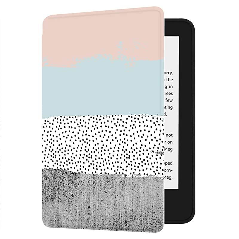 PU Leather Case for All-new Kindle Paperwhite (10th Gen - 2018 Release only&mdash;Will Not fit Prior Gen Kindle Devices), Shinning Gold