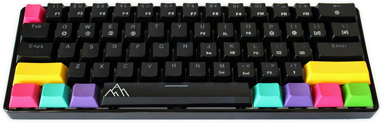 Asceny One - 60% Mechanical Keyboard, True RGB Lights, Spill Proof,Wired Budget 60% Keyboard (Gateron Brown)