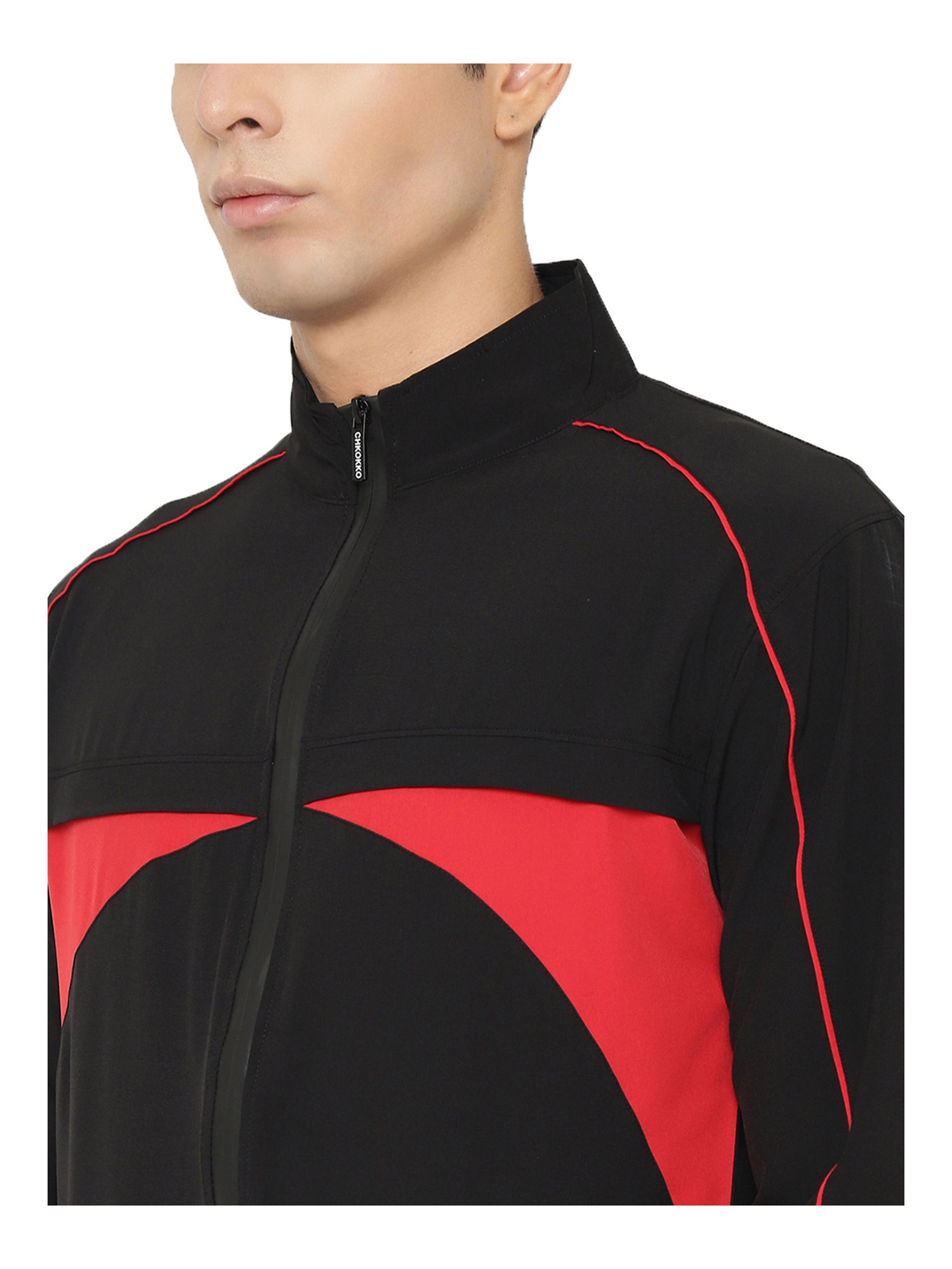 Chkokko Black Full Sleeves Jacket