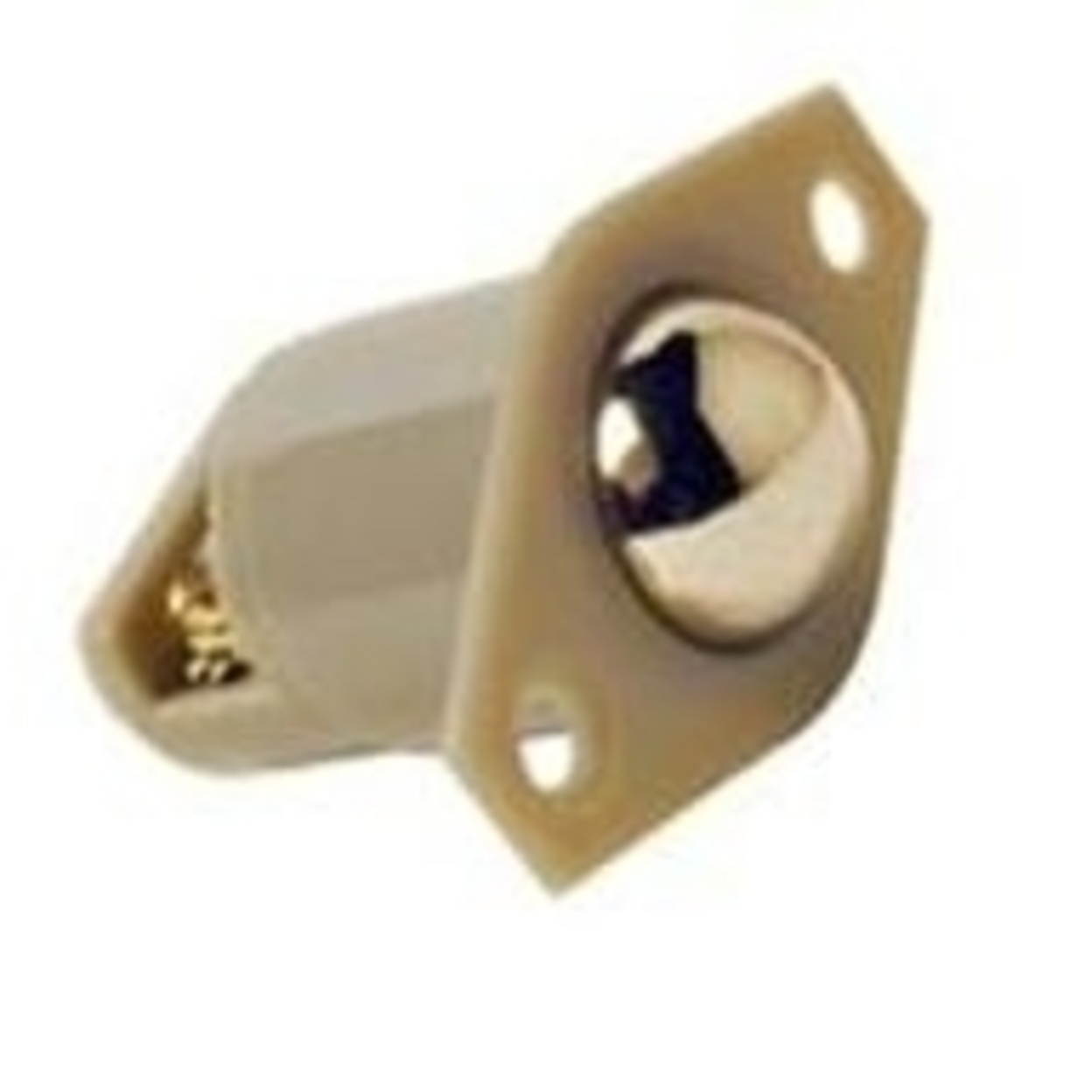 morris products roller ball door contact  open circuit on  12 contact volts, 1.27 hole spacing  for security, alarm systems & opening, closing low voltage circuits, switching applications