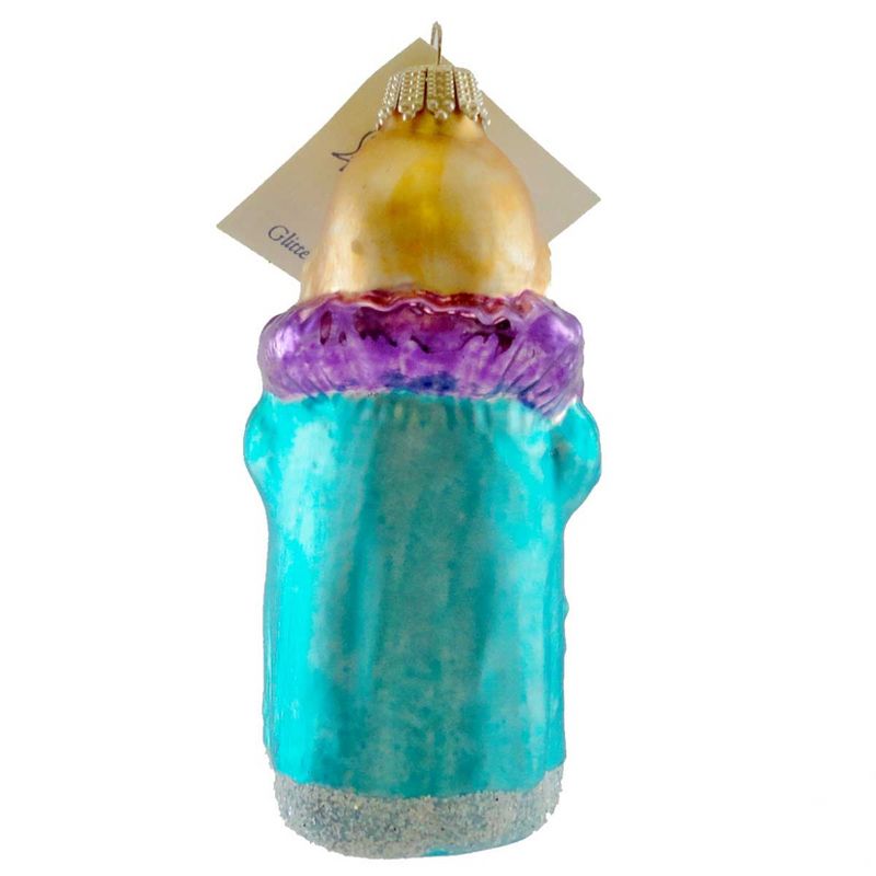 Larry Fraga Blue Clown Christmas Ornament Circus  -  Tree Ornaments