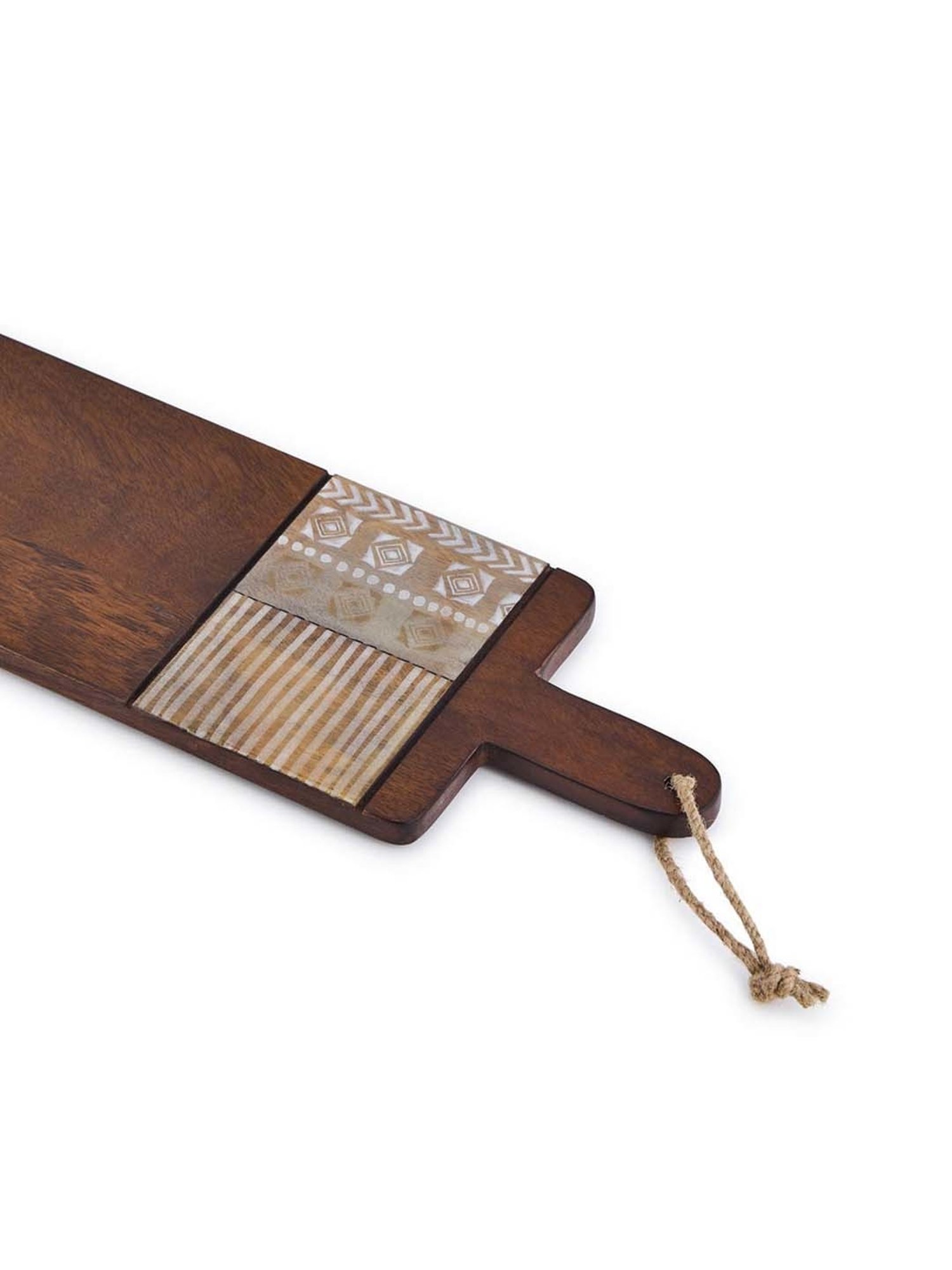 Fabindia Chitra Red Ceramic Large Oval Platter