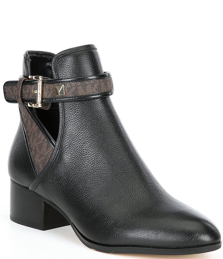 MICHAEL Michael Kors Britton Logo Detail Booties