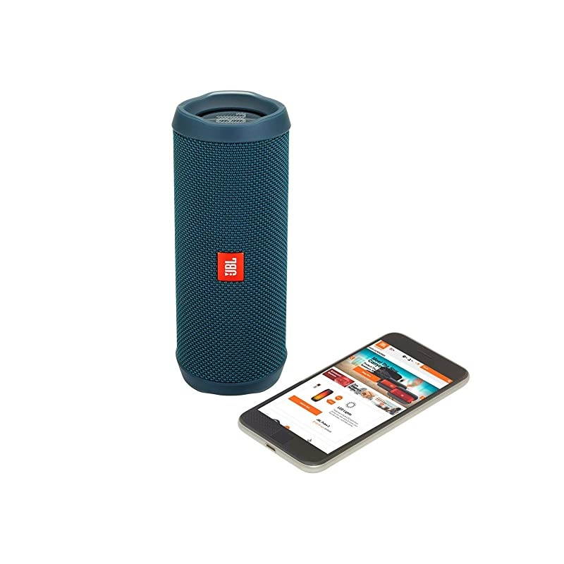 Flip 4 Waterproof Portable Bluetooth Speaker Ocean Blue