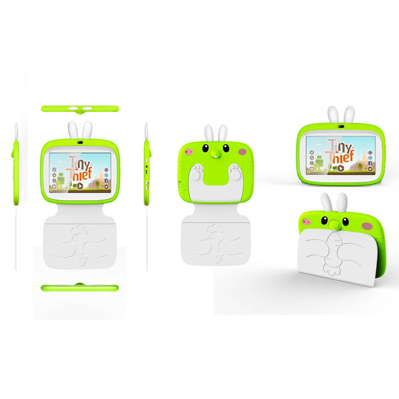 Mini Tablet 7 Inch Kids 16B Mini 1.3GHz 7 Inch 3-5 hours Tablet Green TABLET-KIDS-Q8-G