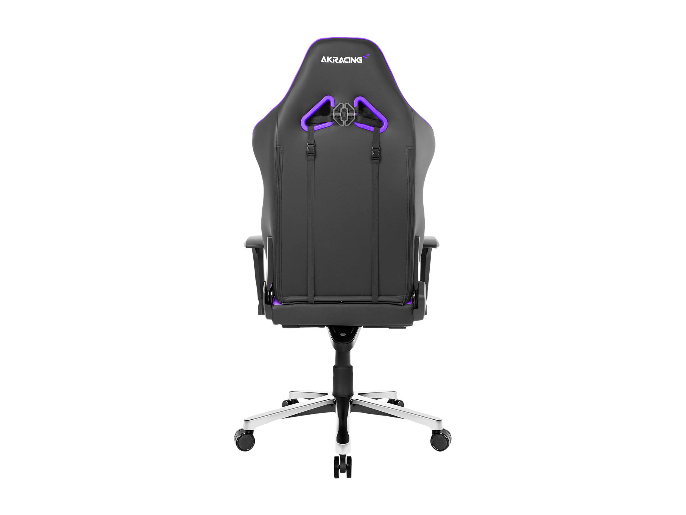 AKRacing Master Series MAX PU Leather Gaming Chair, 4D Adjustable Armrests, 180 Degrees Recline - Black/Indigo (AK-MAX-BK/IN)