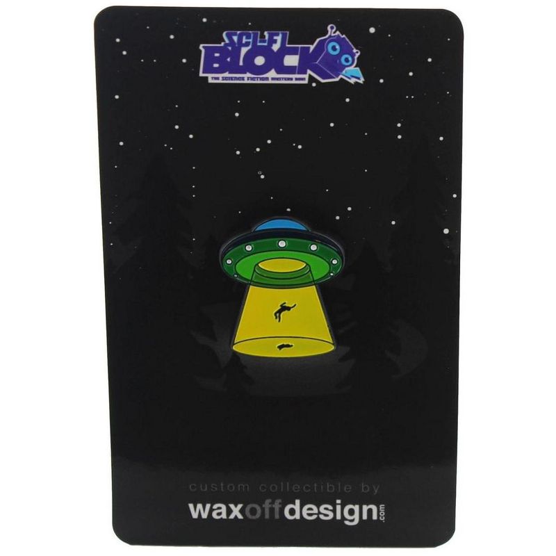 Nerd Block Alien Abduction Enamel Pin