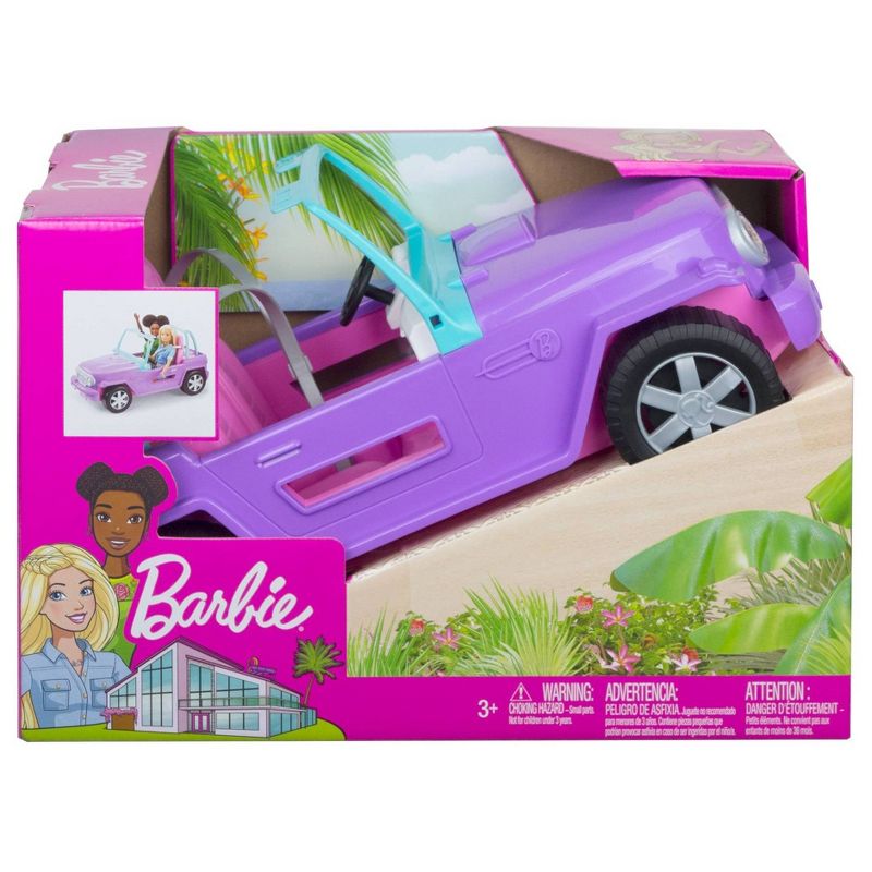 Barbie Purple Jeep Vehicle