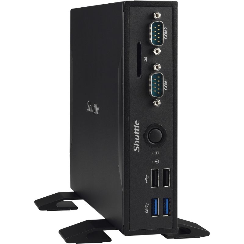 Shuttle XPC DS77U3 Nettop Computer - Core i3 i3-7100U - Slim PC - Black - Intel HD Graphics 620 - Wireless LAN