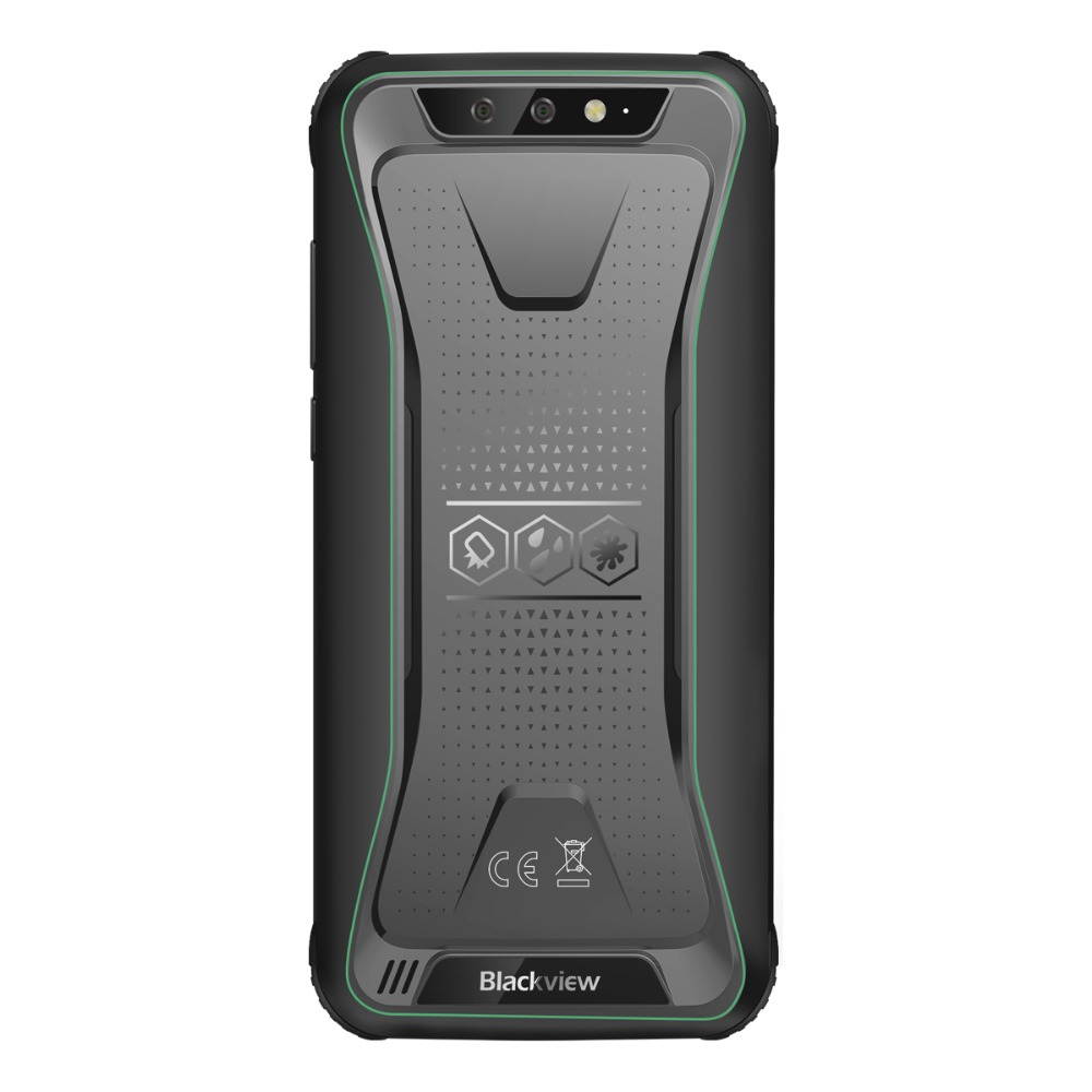 BV5500 IP68 Waterproof Mobile Phone Dual SIM Rugged Smartphone MTK6580P 3GB+16GB 5.5" 18:9 Screen 4400mAh Android 8.1