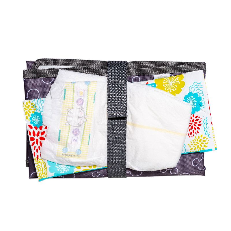 OXO Travel Diaper Caddy with Changing Mat - Gray