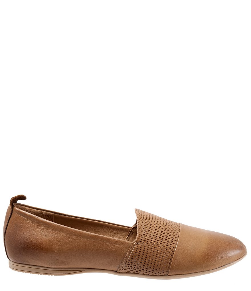 Bueno Katy Perforated Leather Slip-Ons