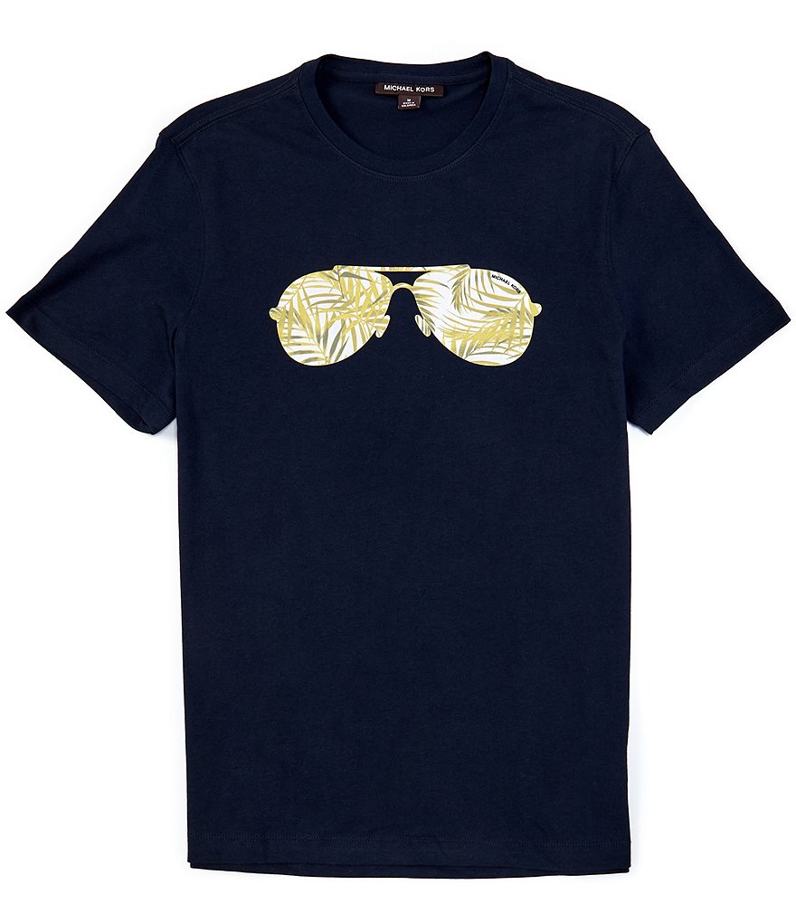 Michael Kors Palm Aviator Short-Sleeve Tee