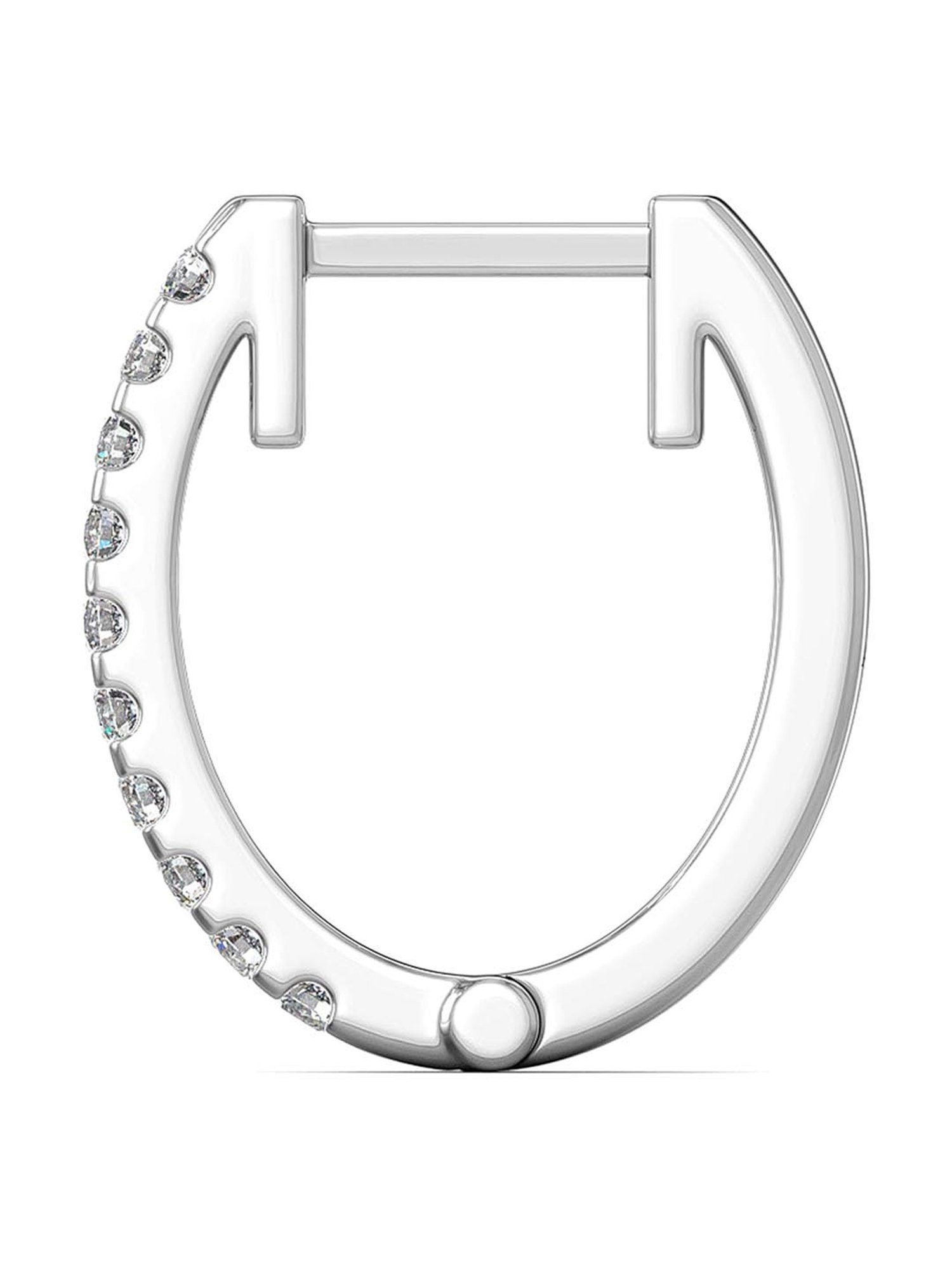 Joyalukkas 950 Platinum & Diamond Earrings for Women