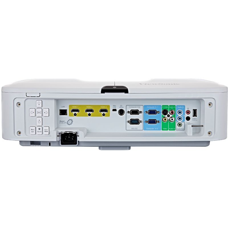 Viewsonic PRO8800WUL 3D DLP Projector - 1920 x 1200 - Front, Ceiling - 1080p - 2000 Hour Normal Mode - 25000 Hour Economy Mode - WUXGA - 5,000:1