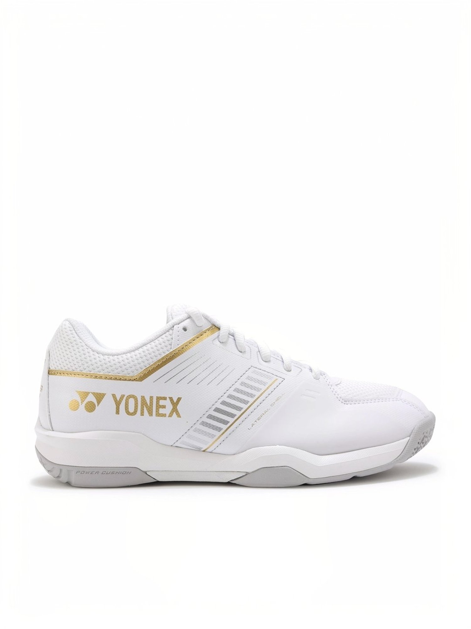 Yonex Men's POWER CUSHION STRIDER FLOW 1 Snow White Indoor Court Shoes