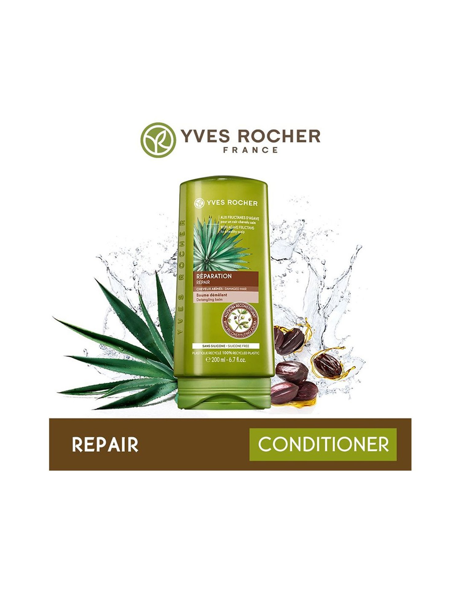 Yves Rocher Repair Detangling Balm Conditioner - 200 ml