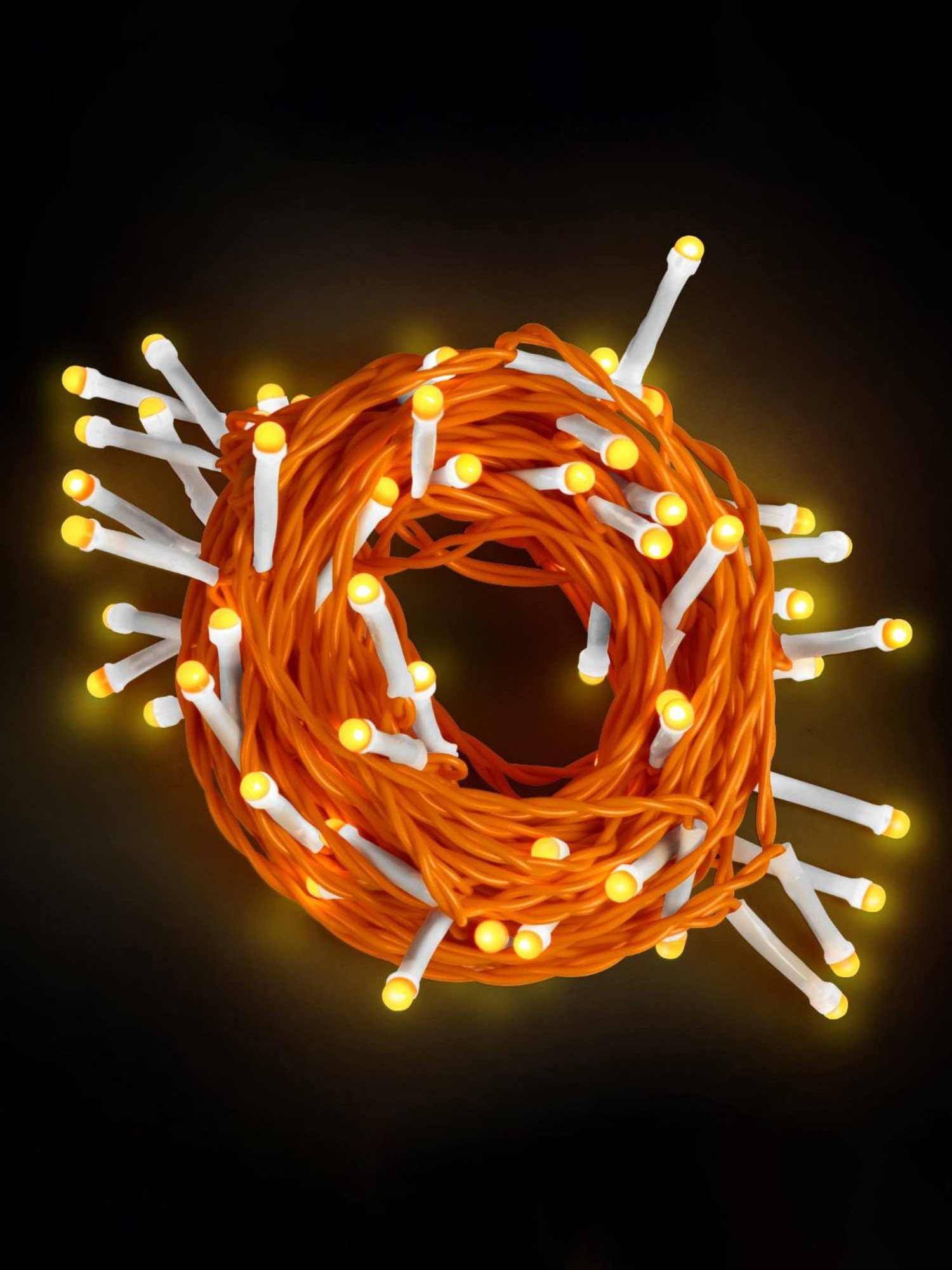 Ecolink StarGlow 9 Mtr LED String Light for Decoration 3-watt (Amber)
