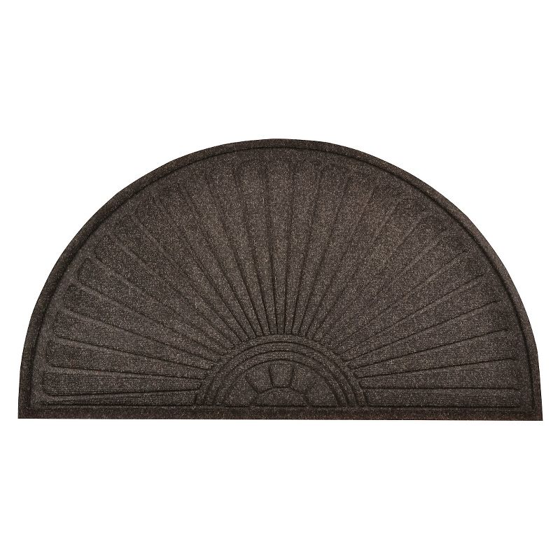 1'11"X2'11" Guzzler Sunburst Doormat Charcoal - Notrax