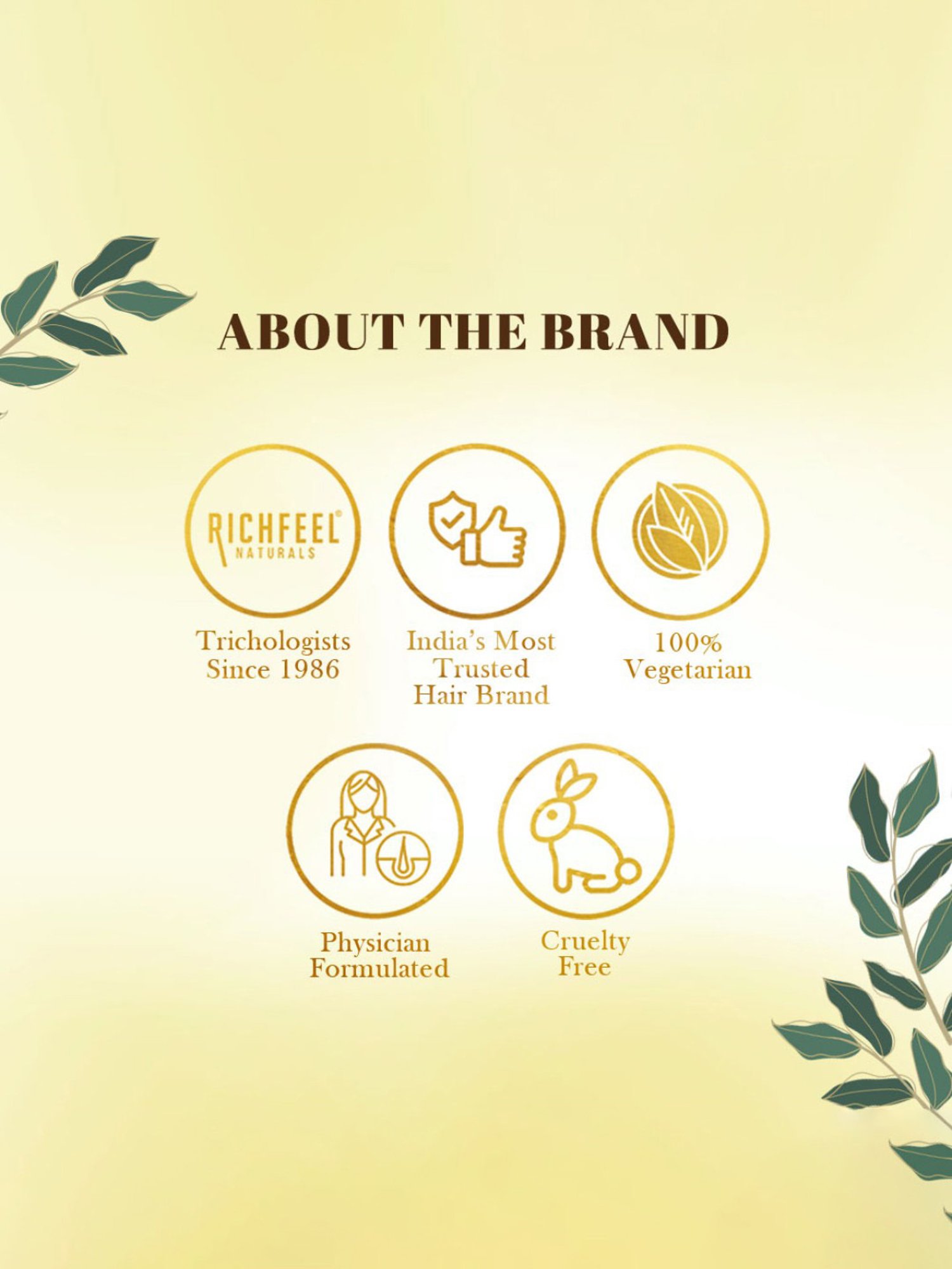 Richfeel Shampoo with Arnica - Pack of 4