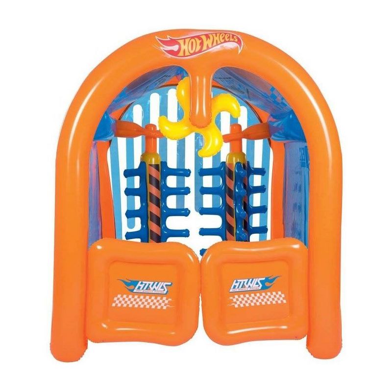 H2OGO! 53346E Mount Splashmore Kids Inflatable Backyard Water Slide Splash Mega Park Toy with Climbing Wall, Slide, Splash Zone, and Spray Blaster